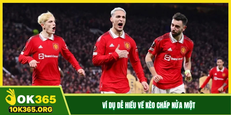 Ví dụ dễ hiểu về kèo chấp nửa một Ví dụ dễ hiểu về kèo chấp nửa một