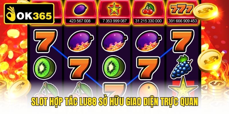 Slot hợp tác Lu88 sở hữu giao diện trực quan